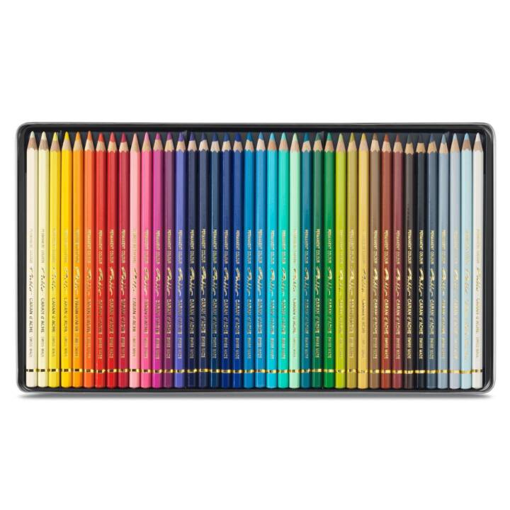 CARAN D'ACHE Crayons de couleur Pablo (Multicolore, 40 pièce)