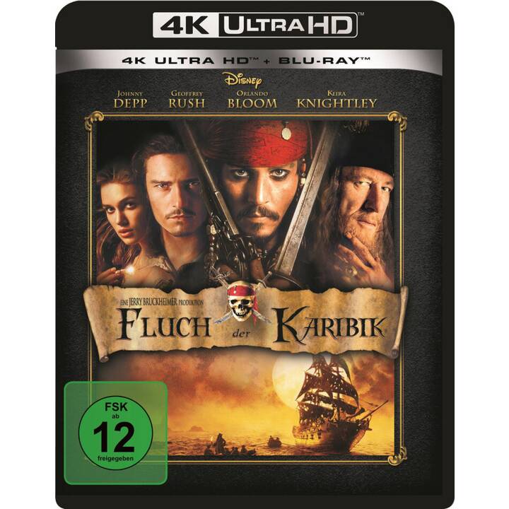 Pirates of the Caribbean (4K Ultra HD, EN, DE)