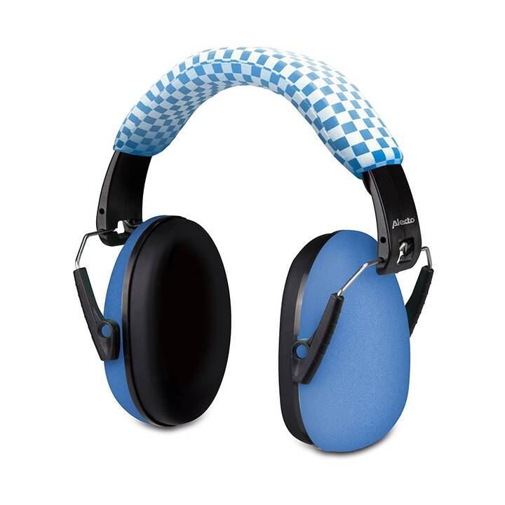 SOMBO Kapsel-Gehörschutz für Kinder (Schwarz, Blau)