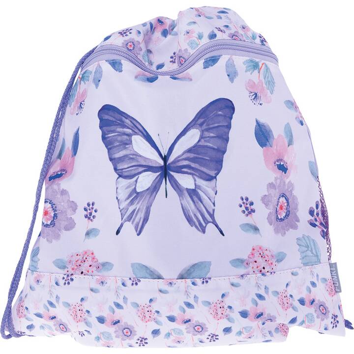 FUNKI Jeu de sacoches Flexy-Bag Butterfly (28 l, Pourpre)