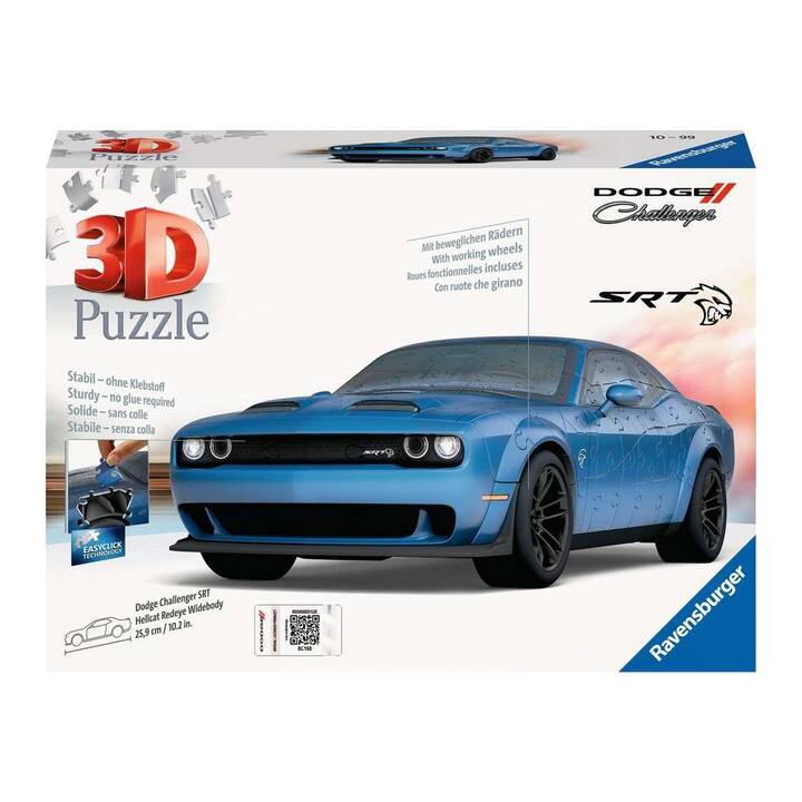 RAVENSBURGER Dodge Challenger SRT Hellcat Redeye Widebody Puzzle 3D (108 x)