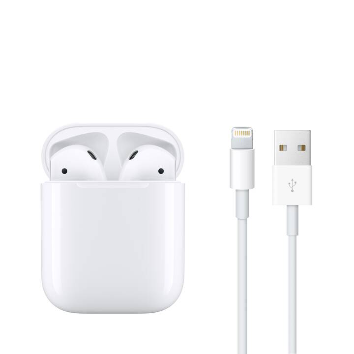 APPLE AirPods 2nd Gen. (In-Ear, Bianco)