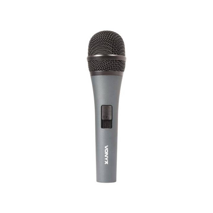 VONYX DM825 Microphone à main (Noir, Gris)