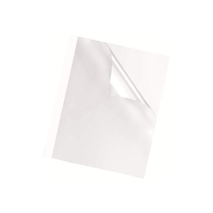 FELLOWES Couverture de reliure thermique (29.7 cm x  1.4 cm, Blanc)