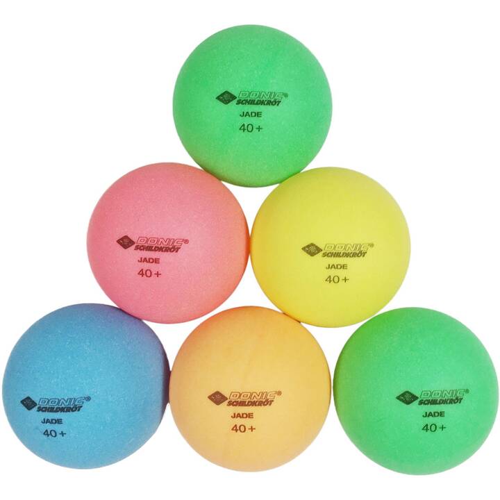 DONIC SCHILDKRÖT Tischtennisbälle Color (6 x)
