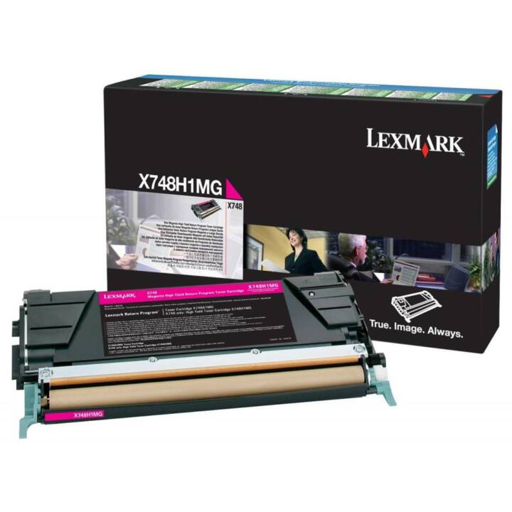 LEXMARK X748H1MG (Toner seperato, Magenta)