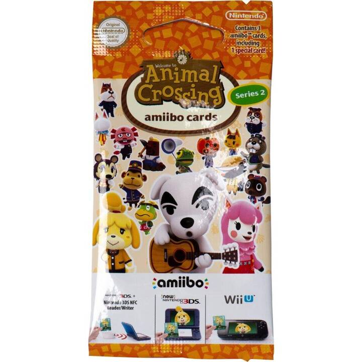 NINTENDO amiibo Cards Animal Crossing - Series 2 Pedine (Nintendo Wii U, Nintendo 3DS, Nintendo Switch, Multicolore)