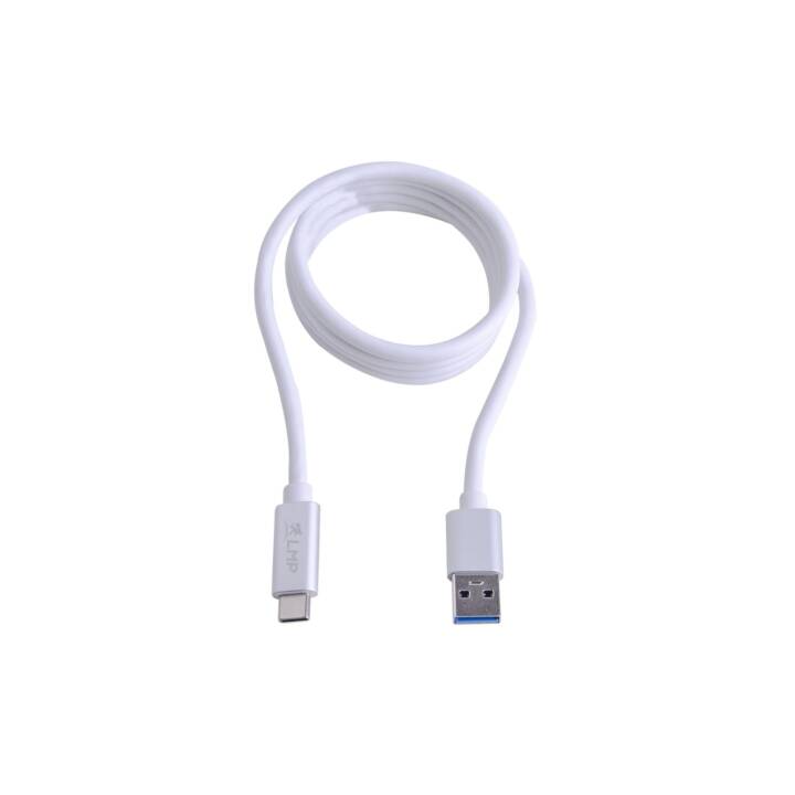LMP Câble USB (USB 3.0 Type-A, USB 3.1 de type C, 1 m)