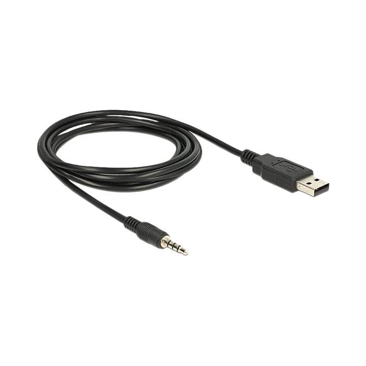 DELOCK 83779 Câble USB (Jack 3.5 mm, USB 2.0 de type A, 1.8 m)