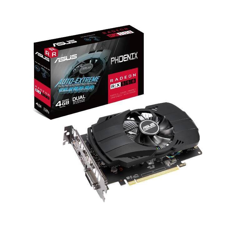 ASUS Phoenix PH-RX550-4G-EVO AMD Radeon RX 550 (4 Go)