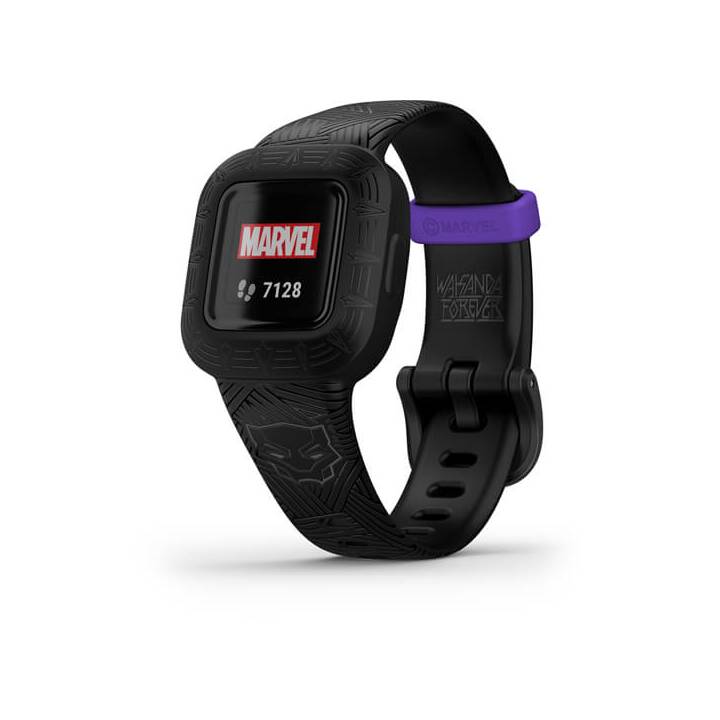 GARMIN Vivofit jr. 3 Black Panther (Einheitsgrösse, Schwarz, Violett)