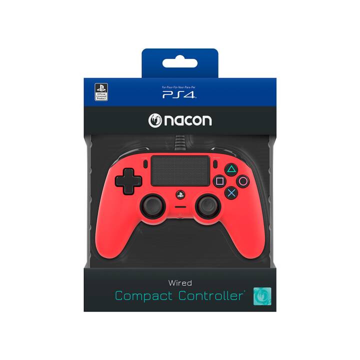 NACON Compact Manette (Rouge)