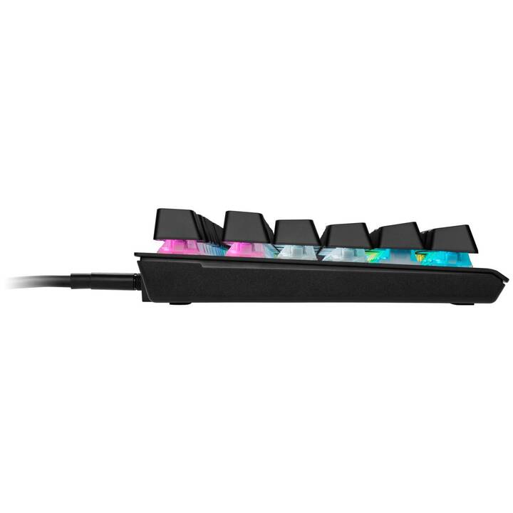 CORSAIR K60 PRO TKL RGB (USB, Svizzera, Cavo)