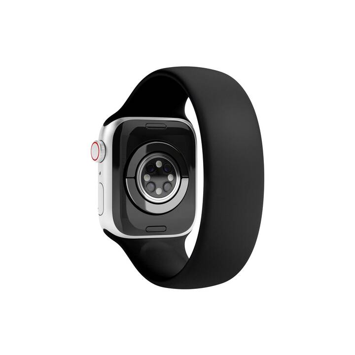 VONMÄHLEN Solo Loop Bracelet (Apple Watch 45 mm / 42 mm / 49 mm / 44 mm, Noir)