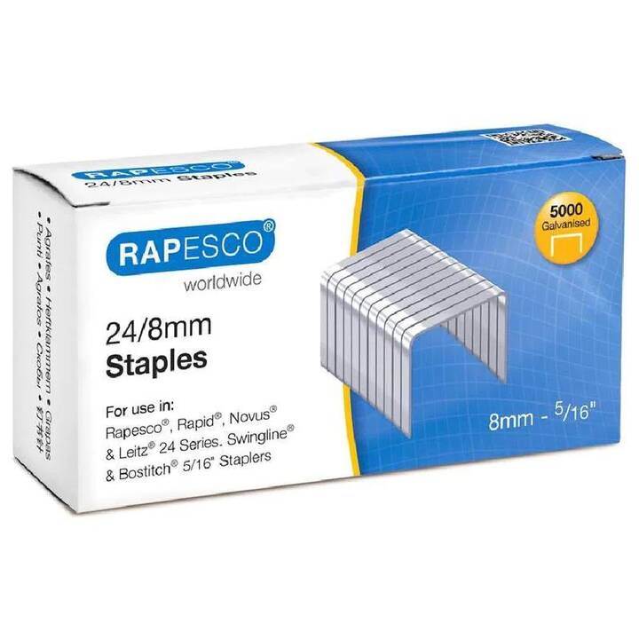 RAPESCO Graffette 24/8 (5000 pezzo)