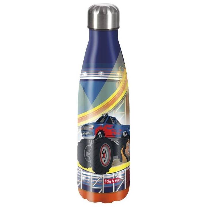 XANADOO Bottiglia per bambini Monster Truck Rocky (0.5 l, Multicolore)