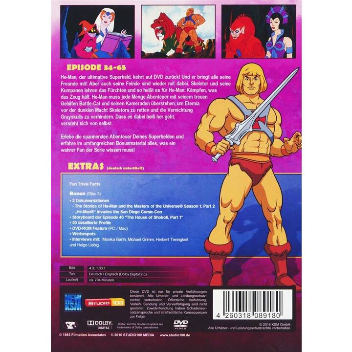 He-Man and the Masters of the Universe / Vol. 2 Saison 1 (DE, EN)