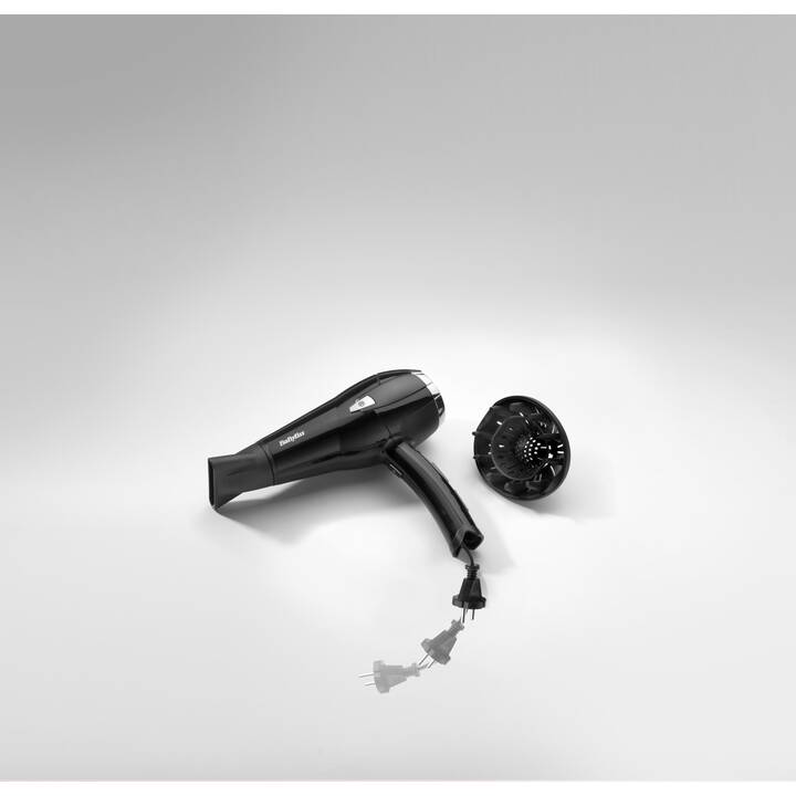 BABYLISS Retracord System (2000 W, Nero)