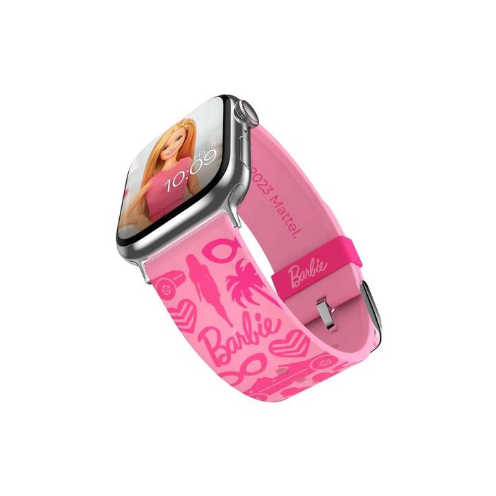 MOBY FOX Barbie Cinturini (Apple Watch Series 7 / Series 2 / Series 5 / Series 8 / Series 1 / Series 3 / Series 4 / Series 6, Pink)