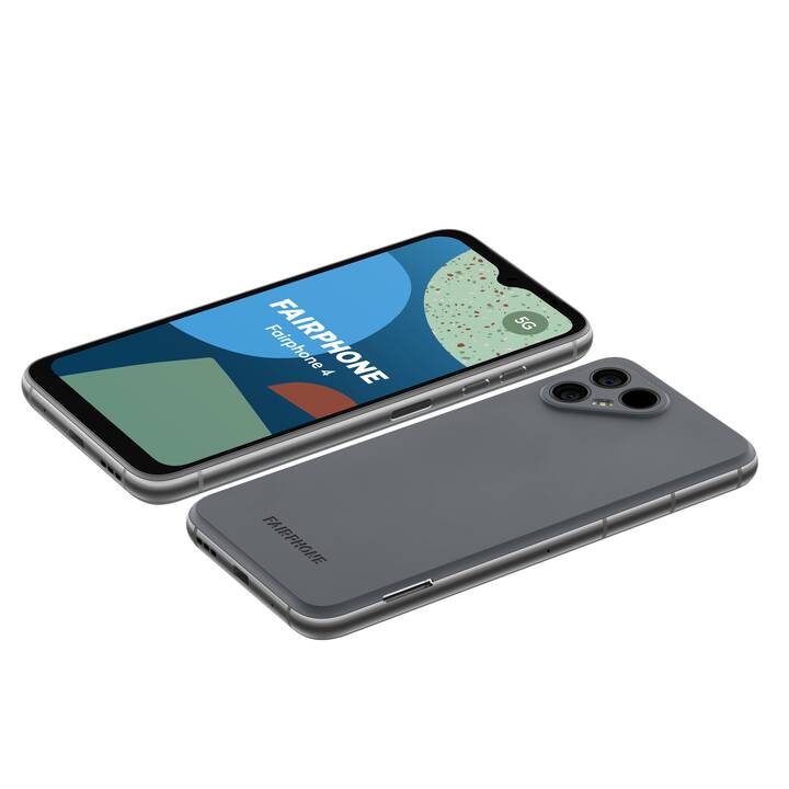 FAIRPHONE 4 (5G, 128 GB, 6.3", 48 MP, Grau)