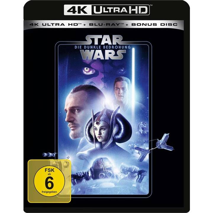 Star Wars - Episode 1- Die dunkle Bedrohung  4K Ultra HD Blu-ray (IT, DE, EN, FR)