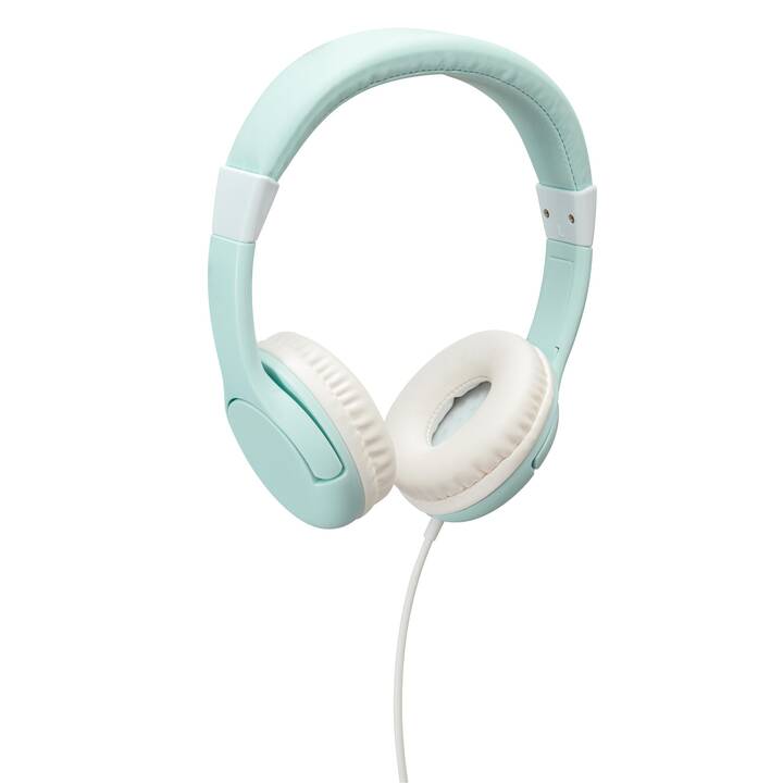 INTERTRONIC EP-350 Kids Casque d'écoute pour enfants (Bleu clair, Blanc)