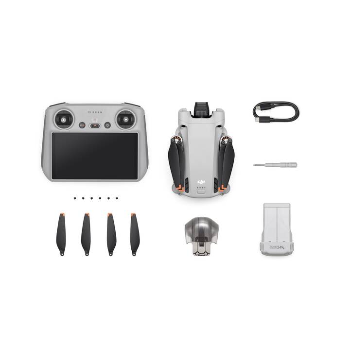 DJI Mini 3 Pro + RC Controller (2.7K, 4K, Full HD)