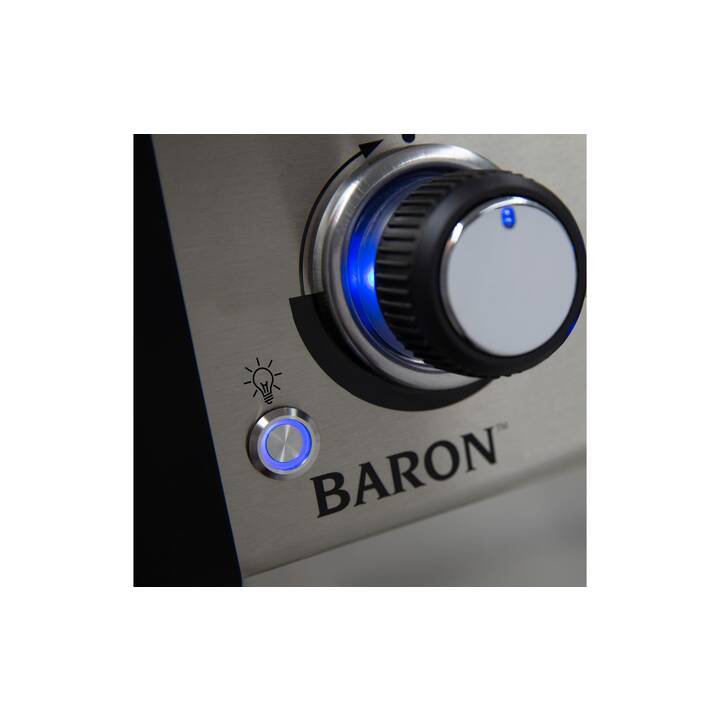 BROIL KING Baron 420 Gril à gaz (Noir, Acier inox)