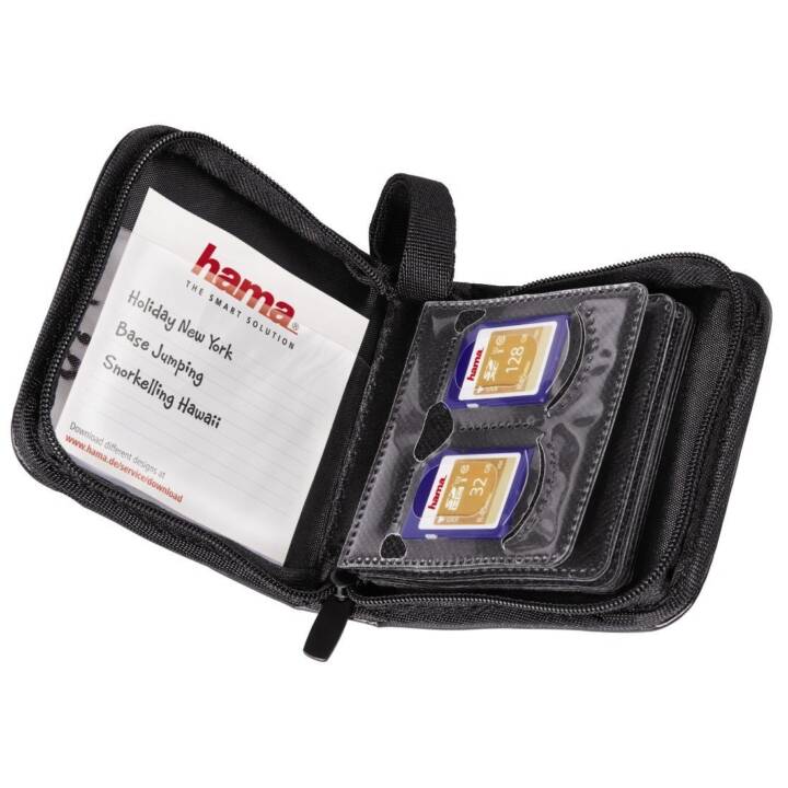 HAMA Étui pour carte mémoire (Noir)