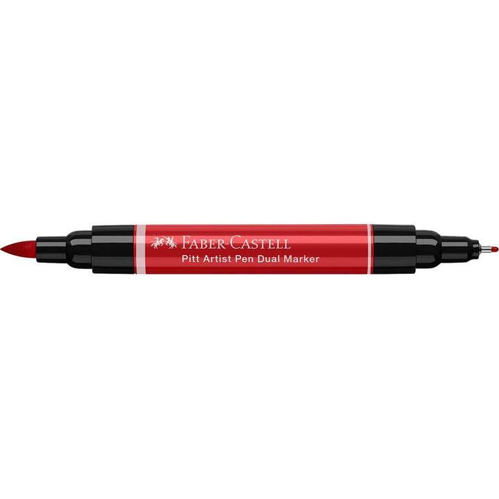 FABER-CASTELL Pitt Artist Crayon encre (Rouge, 1 pièce)
