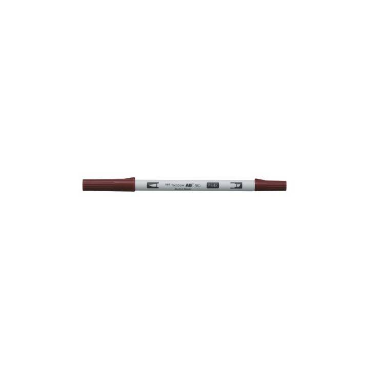 TOMBOW ABT PRO Penna a fibra (Marrone rosso, 1 pezzo)