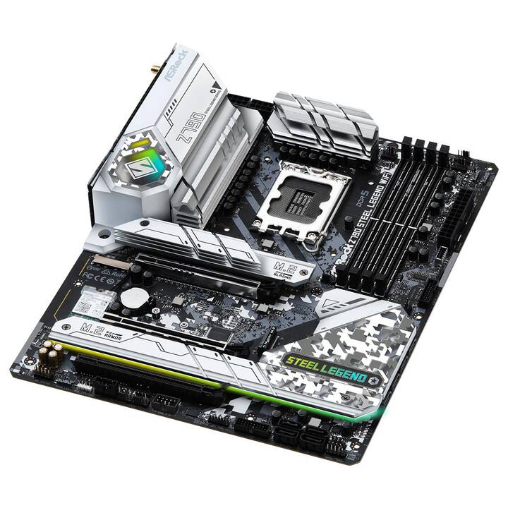 ASROCK Mainboard Z790 Steel Legend (LGA 1700, Intel Z790, ATX)