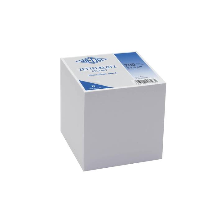 Organisateur Bureau Transparent Fichier A7 WEDO Avec Cartes Et Index - Transparent Bleu - 200 Cartes - Pour Contacts, Adresses Repertoire Alphabétique