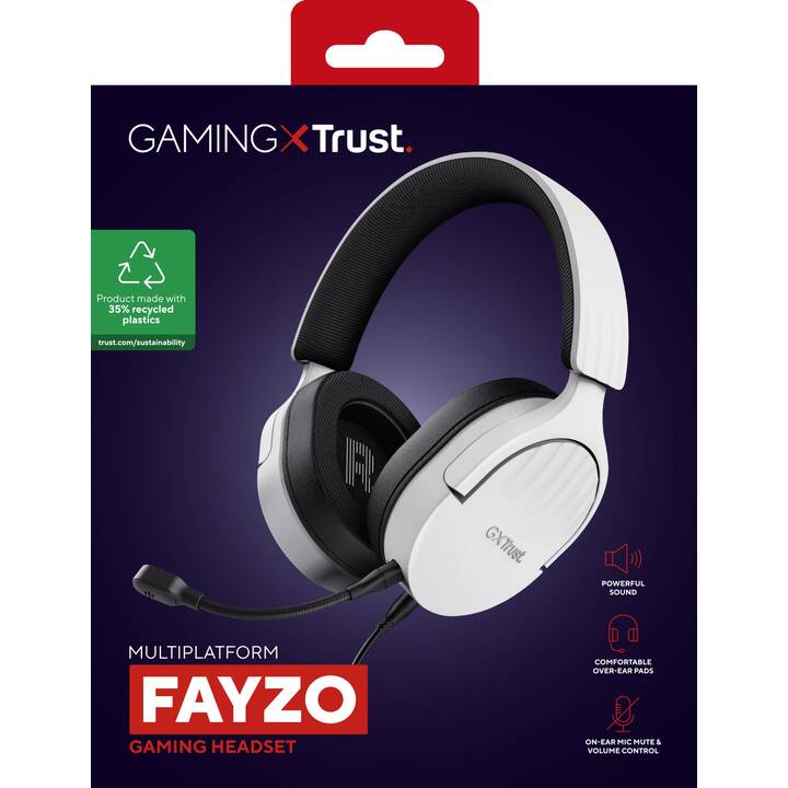 TRUST Gaming Headset Trust GXT FAYZO (On-Ear)