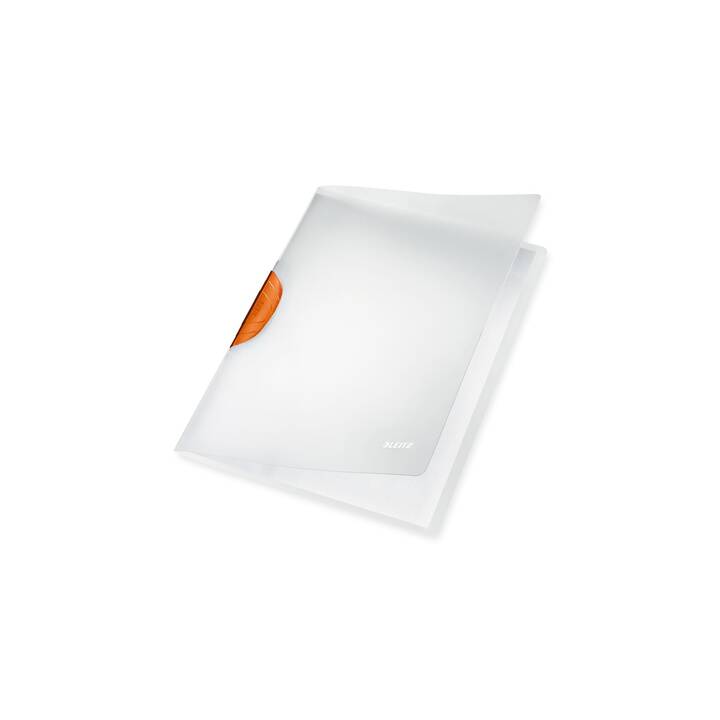 LEITZ Dossier de candidature Color Clip Magic (Orange, A4, 1 pièce)