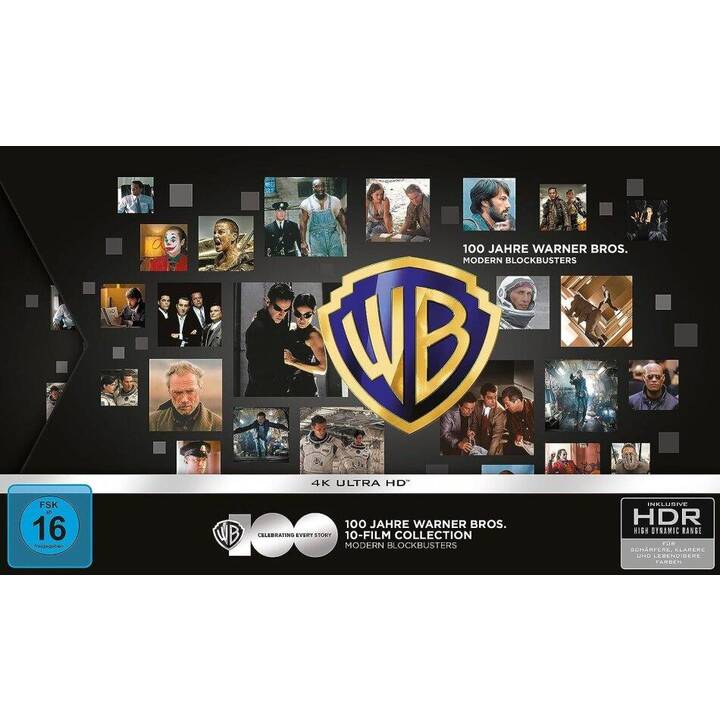 100 Jahre Warner Bros. - 10-Film Collection: Modern Blockbusters (4K Ultra HD, DE, EN)