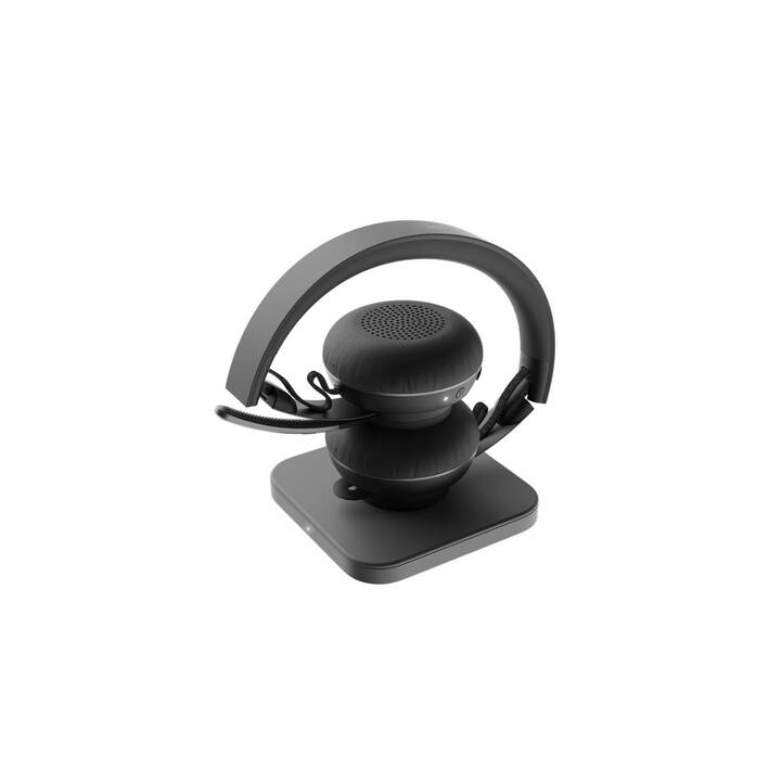LOGITECH Office Headset Zone Wireless Plus UC (OnEar, Kabellos