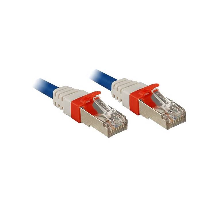 LINDY Premium Premium Patch Cable - 3 m - Bleu