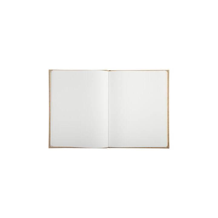 EXACOMPTA Livre d’hôtes Champétre (22 cm x 27 cm, Blanc, Multicolore)
