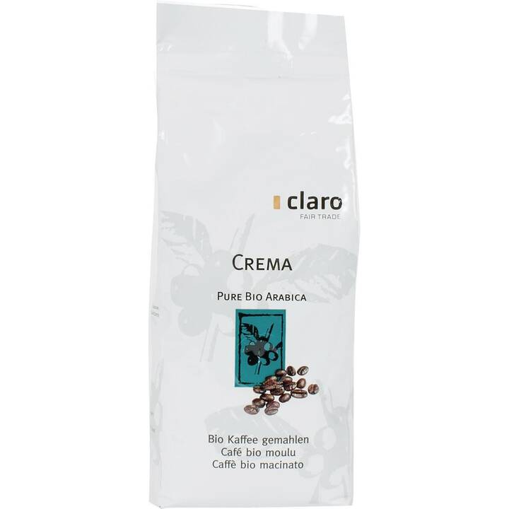 CLARO Gemahlener Kaffee Crema (1 Stück)