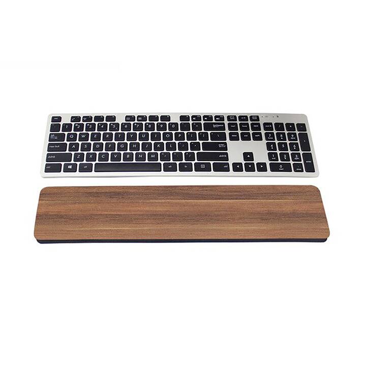 EG Huado Tastatur-Handgelenkpolster 42 x 9 x 1,5 cm - Holz