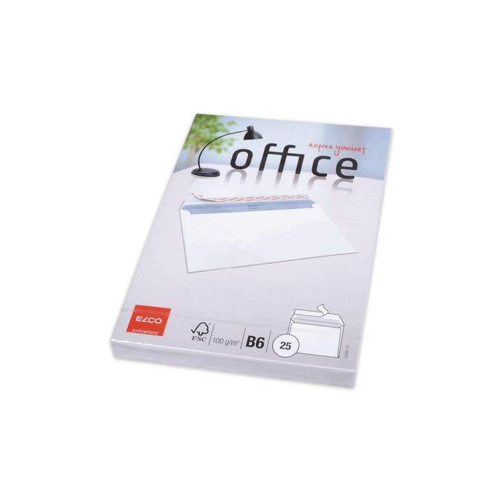 ELCO Buste da lettere Office (B6, 25 pezzo, FSC)