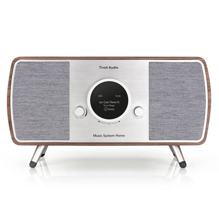 TIVOLI AUDIO Music System Home Gen 2 (Walnut, Gris, Bluetooth, WLAN