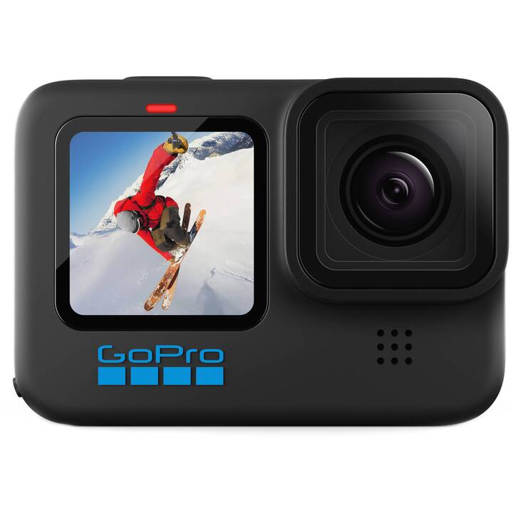 GOPRO Hero 10 + SAMSUNG EVO Plus 128 GB MicroSDXC (5312 x 2988, Schwarz)