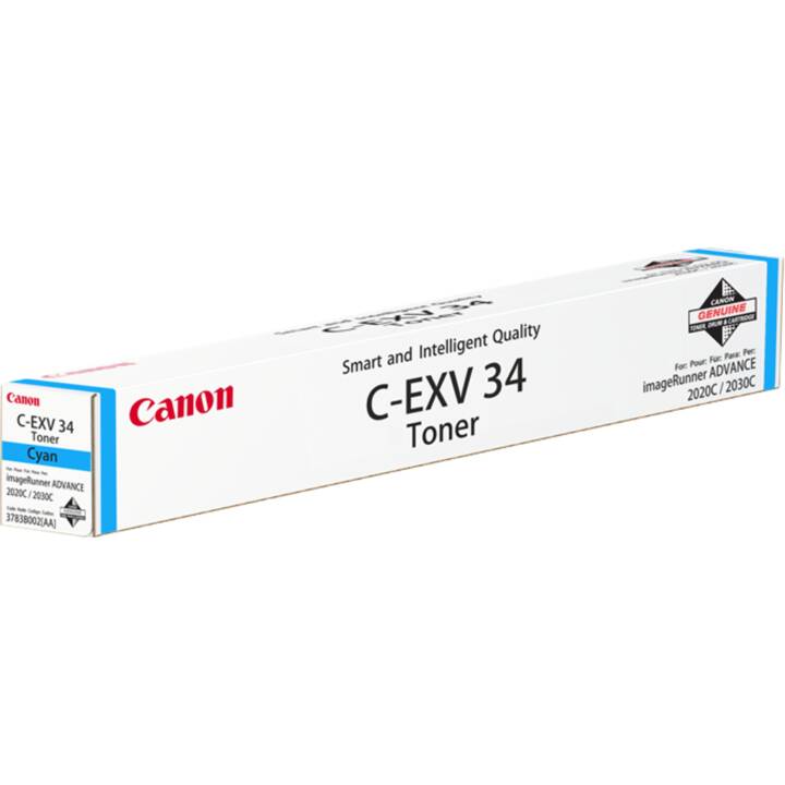CANON C-EXV 34 (Einzeltoner, Cyan)