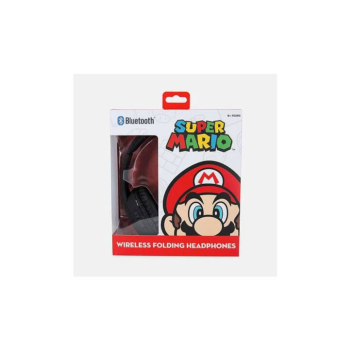 OTL TECHNOLOGIES Super Mario Cuffie per bambini (Over-Ear, Bluetooth 5.0,  Nero) - Interdiscount