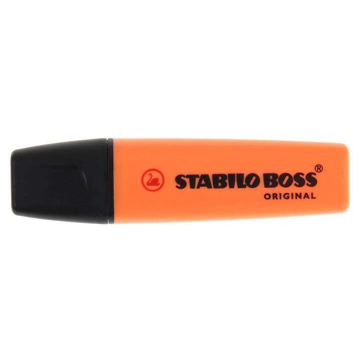 STABILO Textmarker (Orange, Blau, Grün, Gelb, 4 Stück)