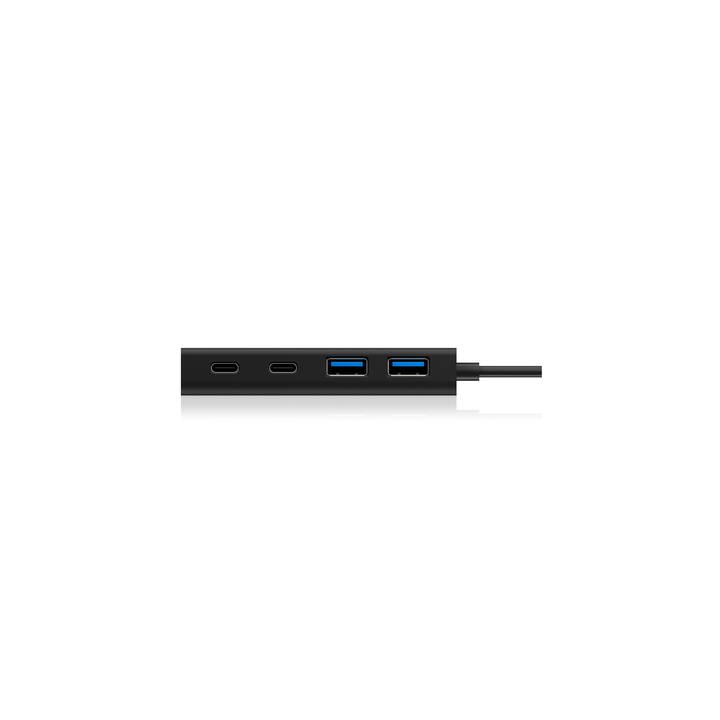 ICY BOX IB-HUB1426-U3 (4 Ports, USB Type-C, USB Type-A)