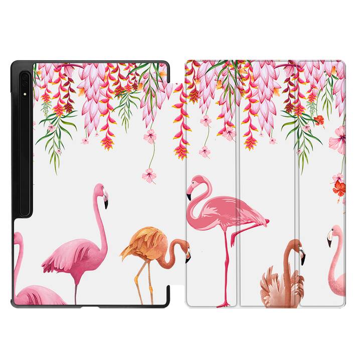 EG coque pour Samsung Galaxy Tab S8 Ultra 14.6" (2022) - Rose - Flamingo
