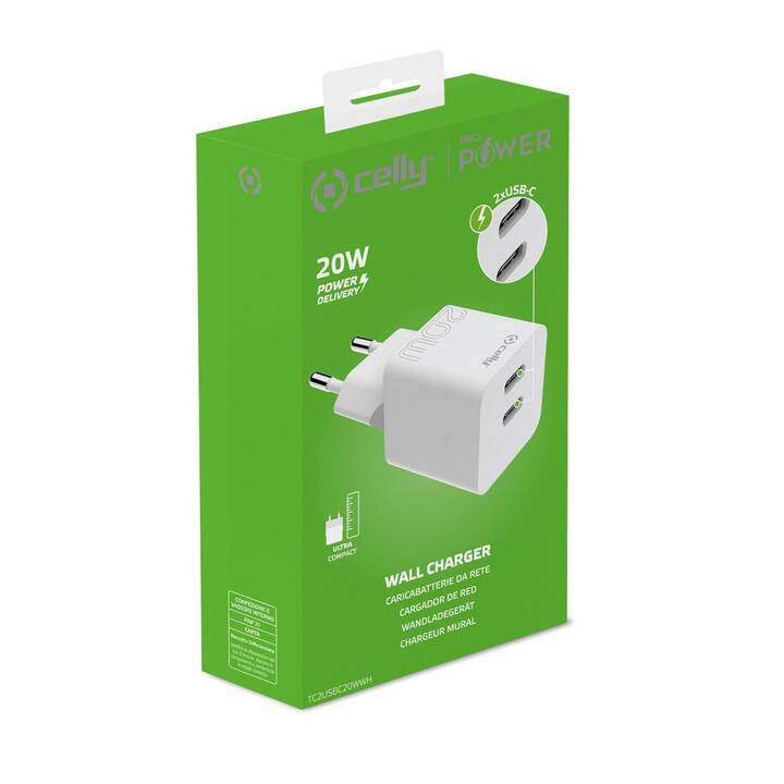 CELLY Chargeur mural (USB-C)